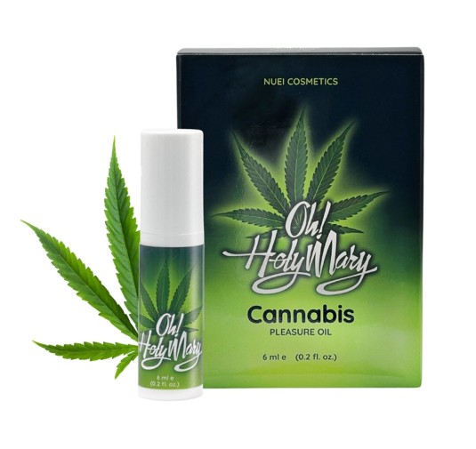 NUEI - Stymulujący Olejek Wzmacniający Orgazm HM Cannabis Pleasure 6 ml